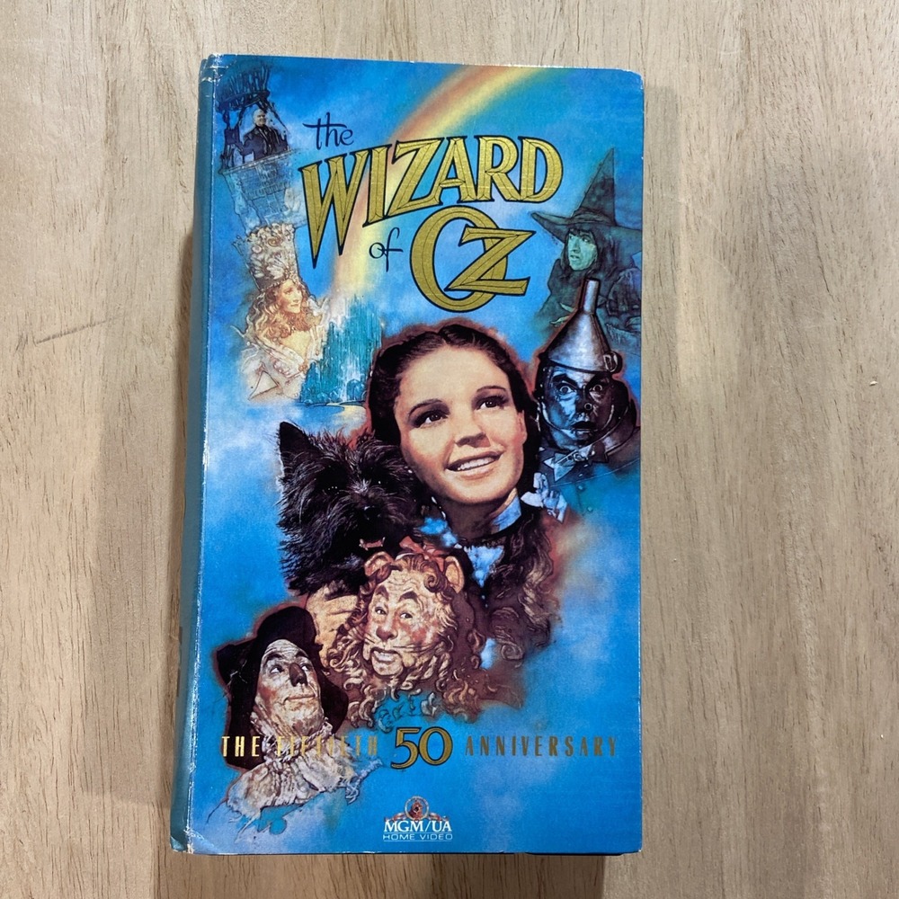 The‎ Wizard of Oz (VHS, 1989 , 50th Anniversary Edition)